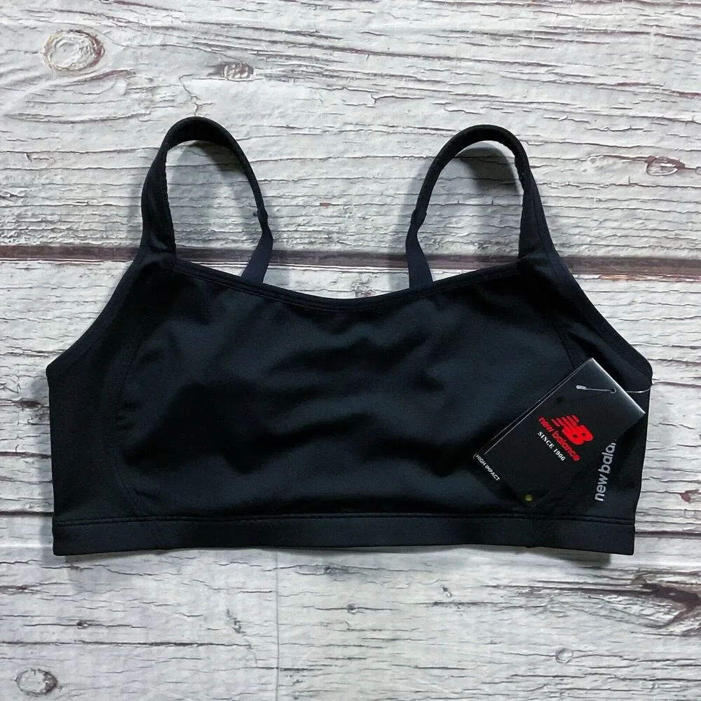 New Balance Womens Sports Bra sz 38DD new nwt Convertible Straps High Impact Bra
